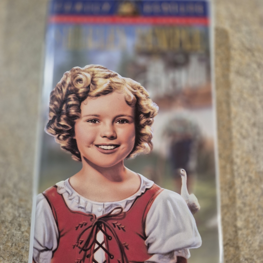 Classic Movie VHS Tape Heidi In Clam Shell Case. Vintage Collectible Movie.
